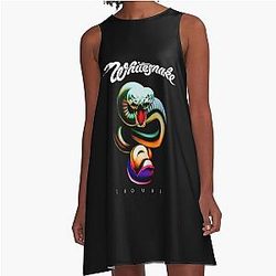Whitesnake A-Line Dress
