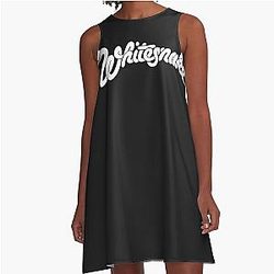 Whitesnake A-Line Dress