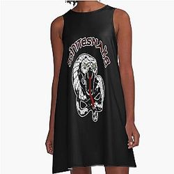 Whitesnake A-Line Dress