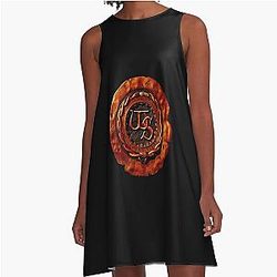 Whitesnake A-Line Dress