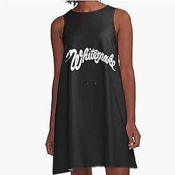 Whitesnake A-Line Dress