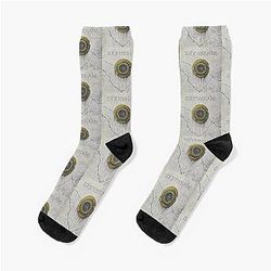 Whitesnake Cracked Wall Socks