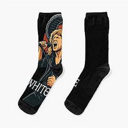 Power Vocal Rock Art - Inspired by Whitesnake Socks