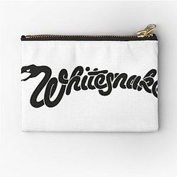 Whitesnake Zipper Pouch