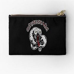 Whitesnake Zipper Pouch