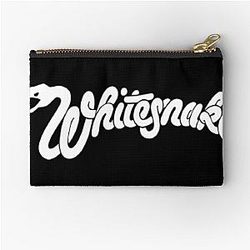 Whitesnake Logo Brand Zipper Pouch