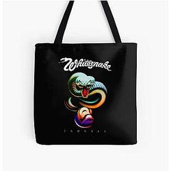 Whitesnake New Logo All Over Print Tote Bag