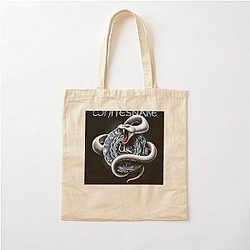 Rock Band WhiteSnake Cotton Tote Bag