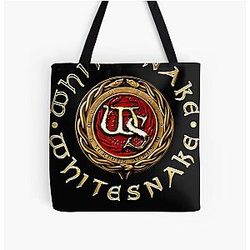 Whitesnake All Over Print Tote Bag
