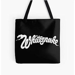Whitesnake Logo Tote Bag