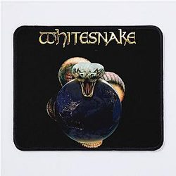 Whitesnake Logo The Old Whitesnake Brand Mouse Pad