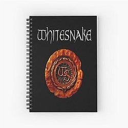 Whitesnake Spiral Notebook