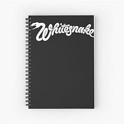Whitesnake Spiral Notebook