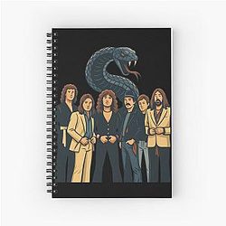 Vintage Rock Band Illustration Inspired by Whitesnake Journal