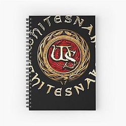 Whitesnake Spiral Notebook