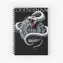Whitesnake Band Logo Spiral Notebook