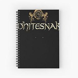 Whitesnake The Old Whitesnake Logo Brand Whitesnake Spiral Notebook
