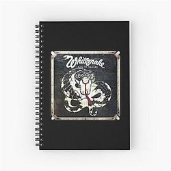 Whitesnake Logo Spiral Notebook