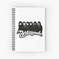 Whitesnake Spiral Notebook