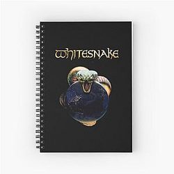 Whitesnake Spiral Notebook