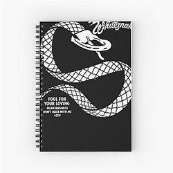 Whitesnake Spiral Notebook