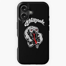 White Snake iPhone Tough Case