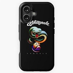 White Snake iPhone Tough Case