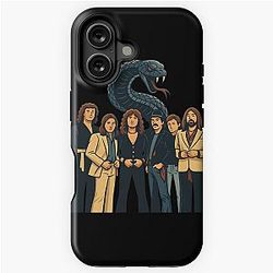 Vintage Rock Band Illustration Inspired by Whitesnake iPhone Case
