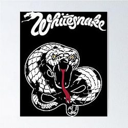 Whitesnake T-Shirt Poster