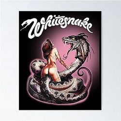 Girl and Whitesnake Poster