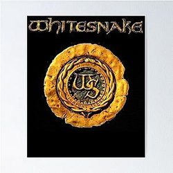 Yellow Whitesnake Art Band Gift for Fans Poster