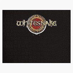 Whitesnake The old Whitesnake logo brand Jigsaw Puzzle