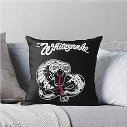 Whitesnake T Shirt Throw Pillow