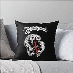 Whitesnake Throw Pillow