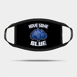 Wilbur Soot Face Masks - Wilbur Soot Lovers - Have Some Blue Mask Official Merchandise TP1211