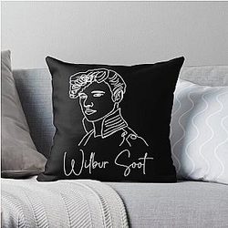 Wilbur Soot Pillows - Wilbur Soot Throw Pillow RB2605