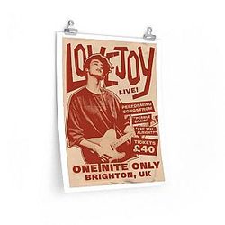 Wilbur Soot Posters - Lovejoy Live Concert Vintage Style Paper Poster