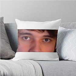Wilbur Soot Pillows - Wilbur soot eyes Throw Pillow RB2605