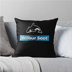 Wilbur Soot Pillows - Wilbur Soot Throw Pillow RB2605