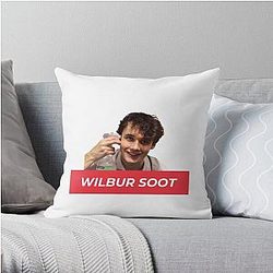 Wilbur Soot Pillows - Wilbur Soot Throw Pillow RB2605