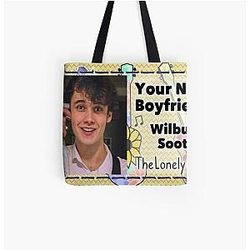 Wilbur Soot Bags - Your New Boyfriend Wilbur Soot All Over Print Tote Bag RB2605