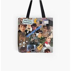 Wilbur Soot Bags - Wilbur Soot collage All Over Print Tote Bag RB2605