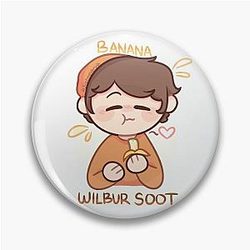 Wilbur Soot Pins - Wilbur Soot (mcyt+food) Pin RB2605