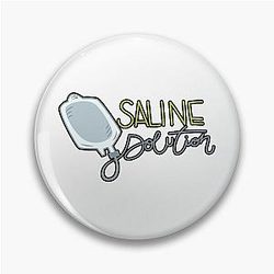 Wilbur Soot Pins - Saline Solution Sticker - Inspired by Wilbur Soot Pin RB2605