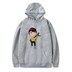 Wilbur Soot Hoodies - Wilbur Play The Guitar Kawaii Hoodie