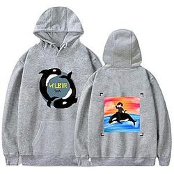Wilbur Soot Hoodie - Funny Wilbur Soot Black Whale Graphic Hoodies