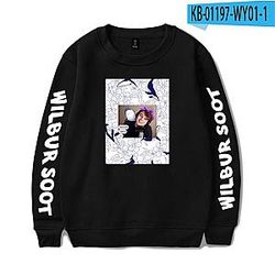 Wilbur Soot Sweatshirt - Breathable Loose Hip Hop Fashion Sweatshirts