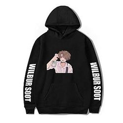 Wilbur Soot Hoodies - Kawaii Wilbur Soot Chibi Graphic Hoodie