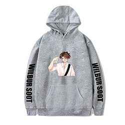 Wilbur Soot Hoodies - Funny Wilbur Soot Graphic Hooded Sweatshirt