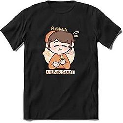 Wilbur Soot T-Shirts - Banana Wilbur Soot Black T-Shirt